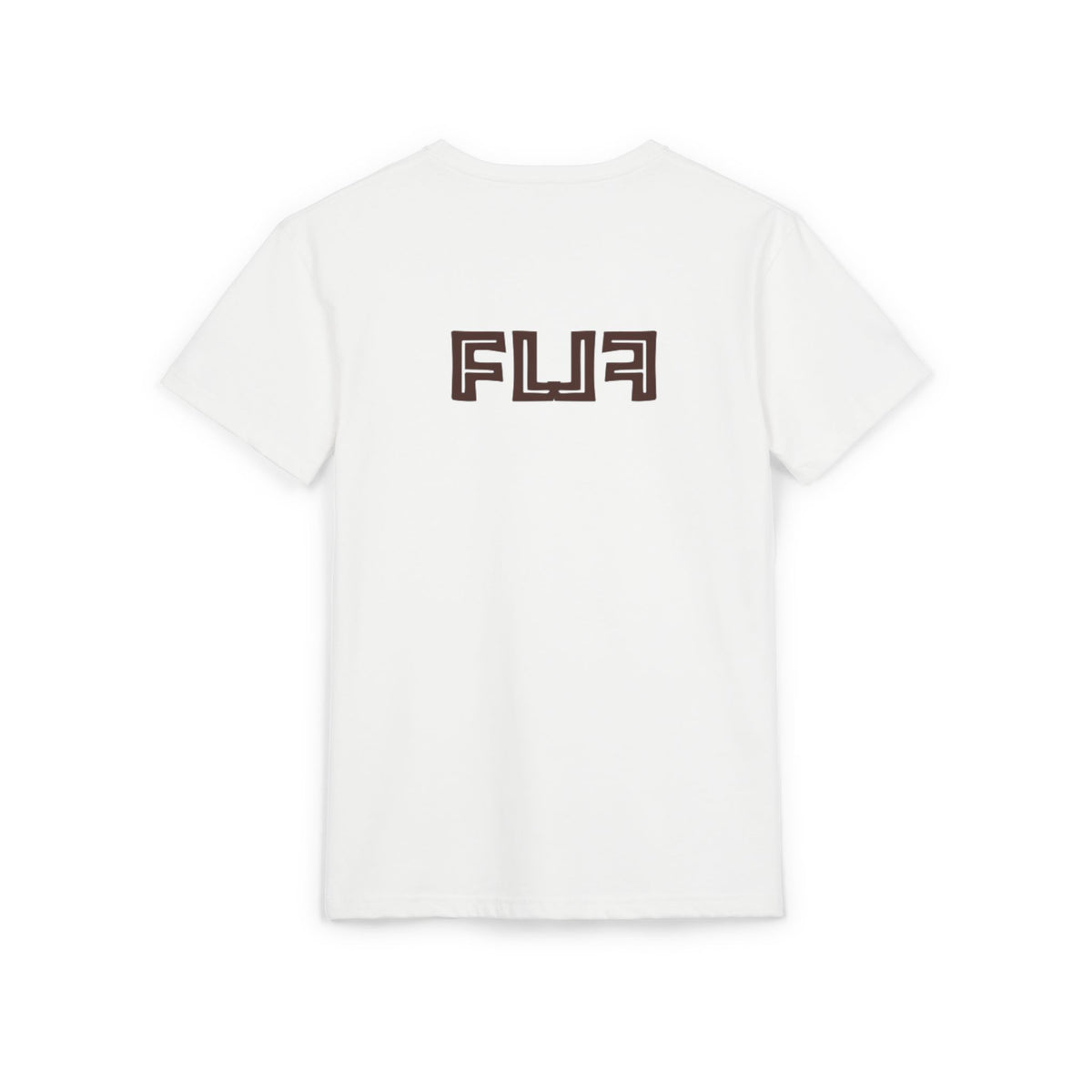 Stylish Unisex Sueded T-Shirt with Bold 'FLU' Graphic | Casual Wear, Gift Idea, Streetwear, Everyday Comfort, Fashion Statement