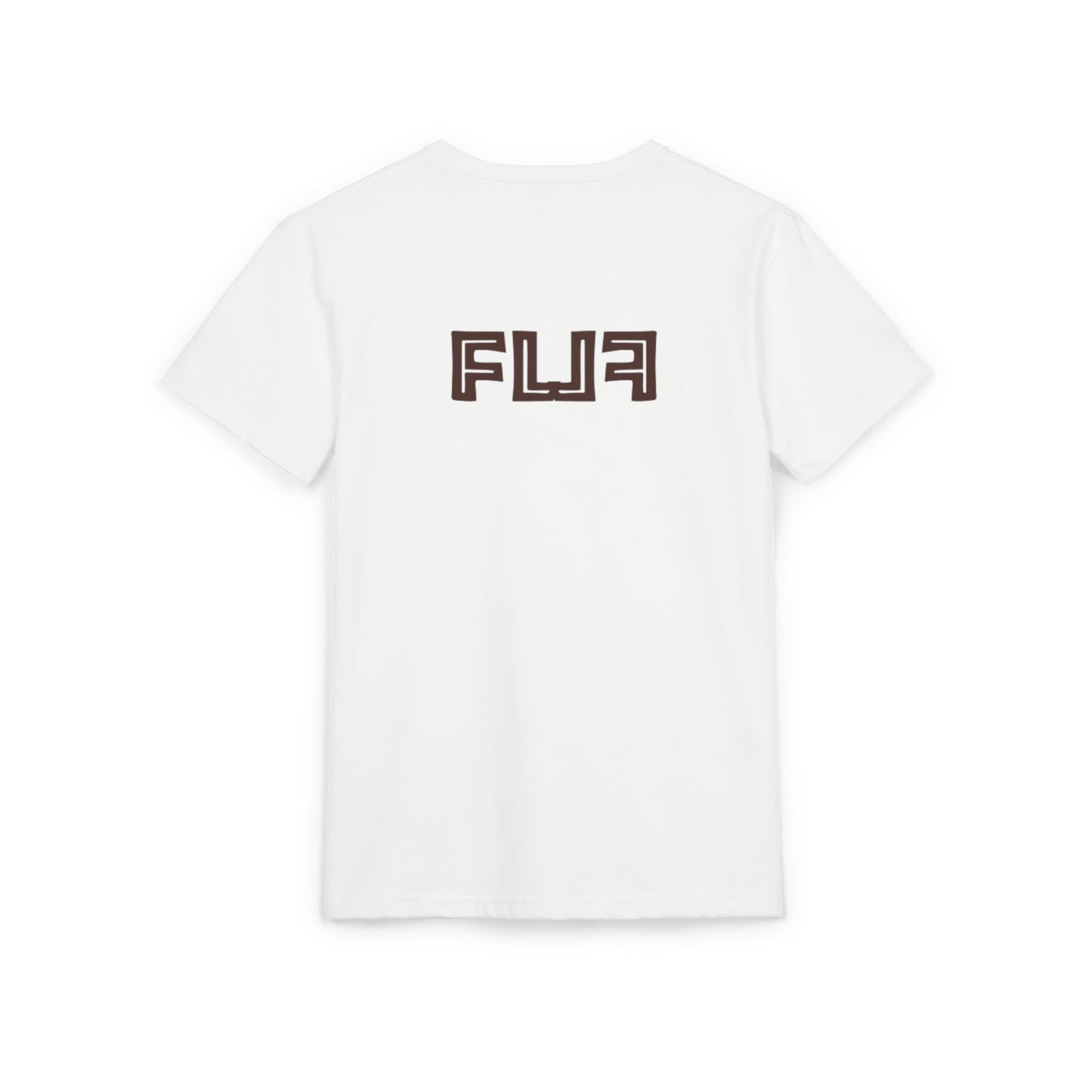 Stylish Unisex Sueded T-Shirt with Bold 'FLU' Graphic | Casual Wear, Gift Idea, Streetwear, Everyday Comfort, Fashion Statement