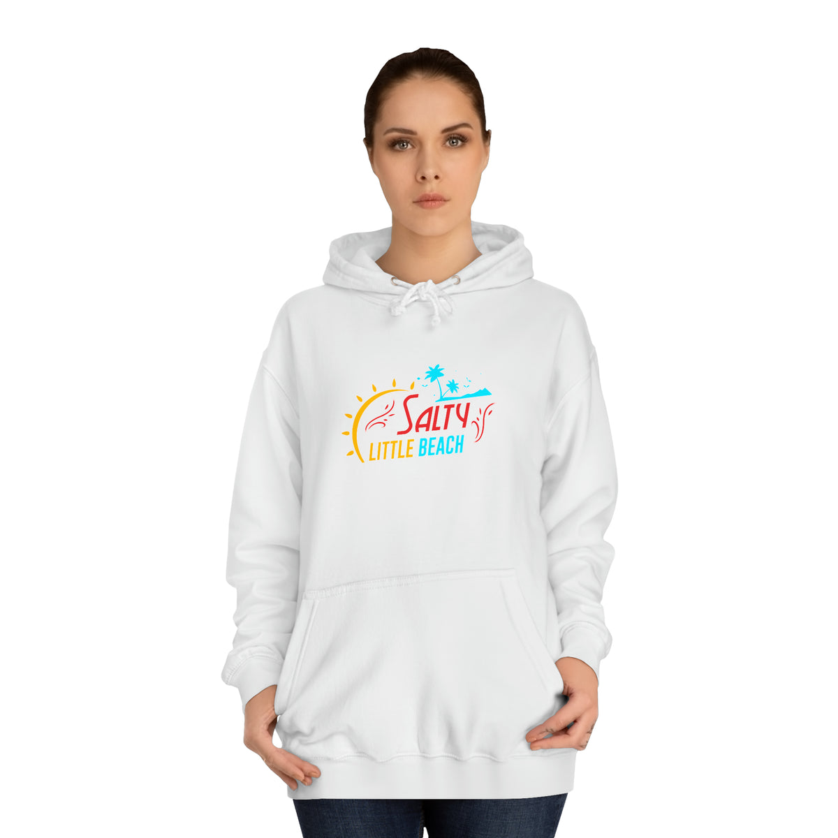 Salty Little Beach Unisex Hoodie