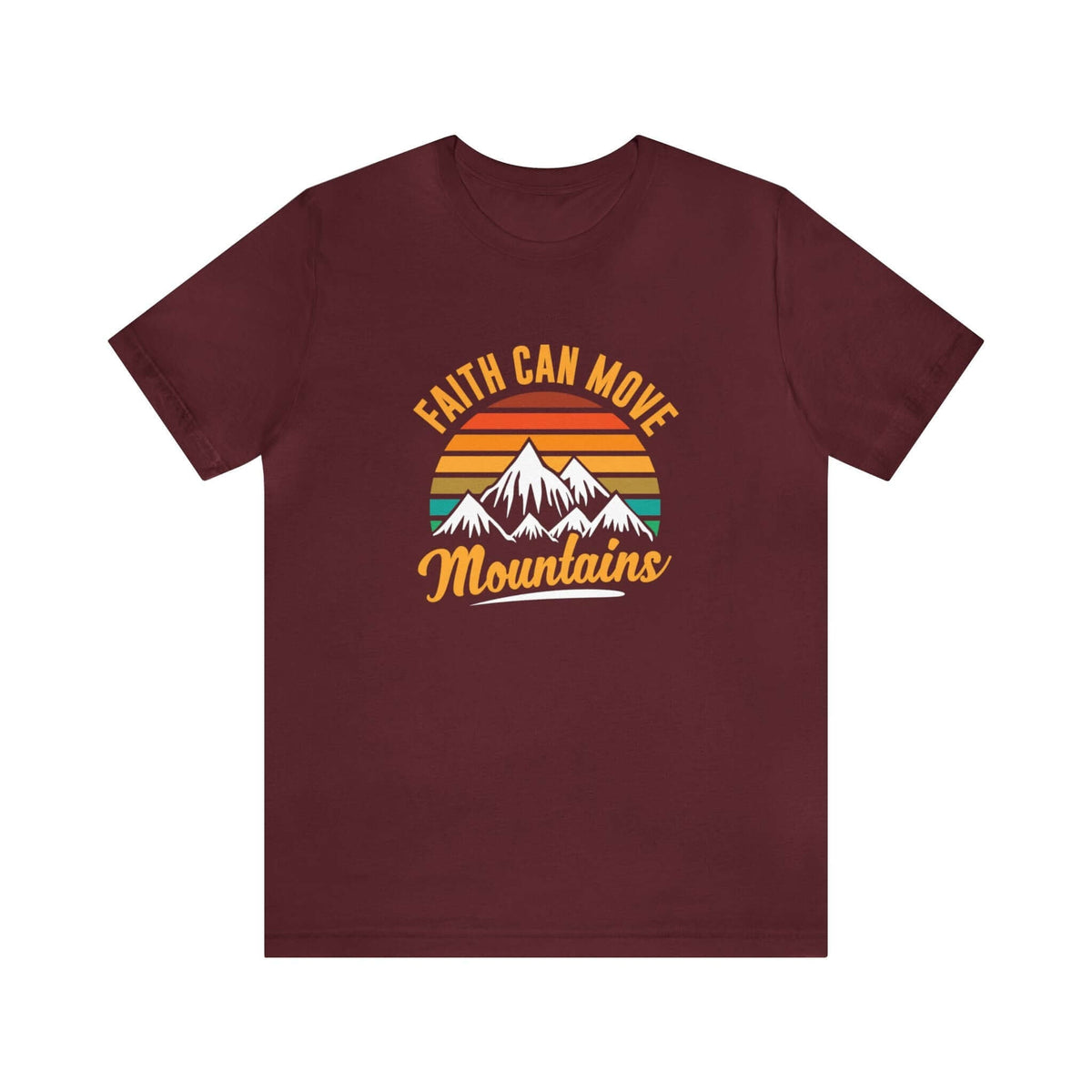 Faith Can Move Mountains Unisex Tee - RC’nSONS