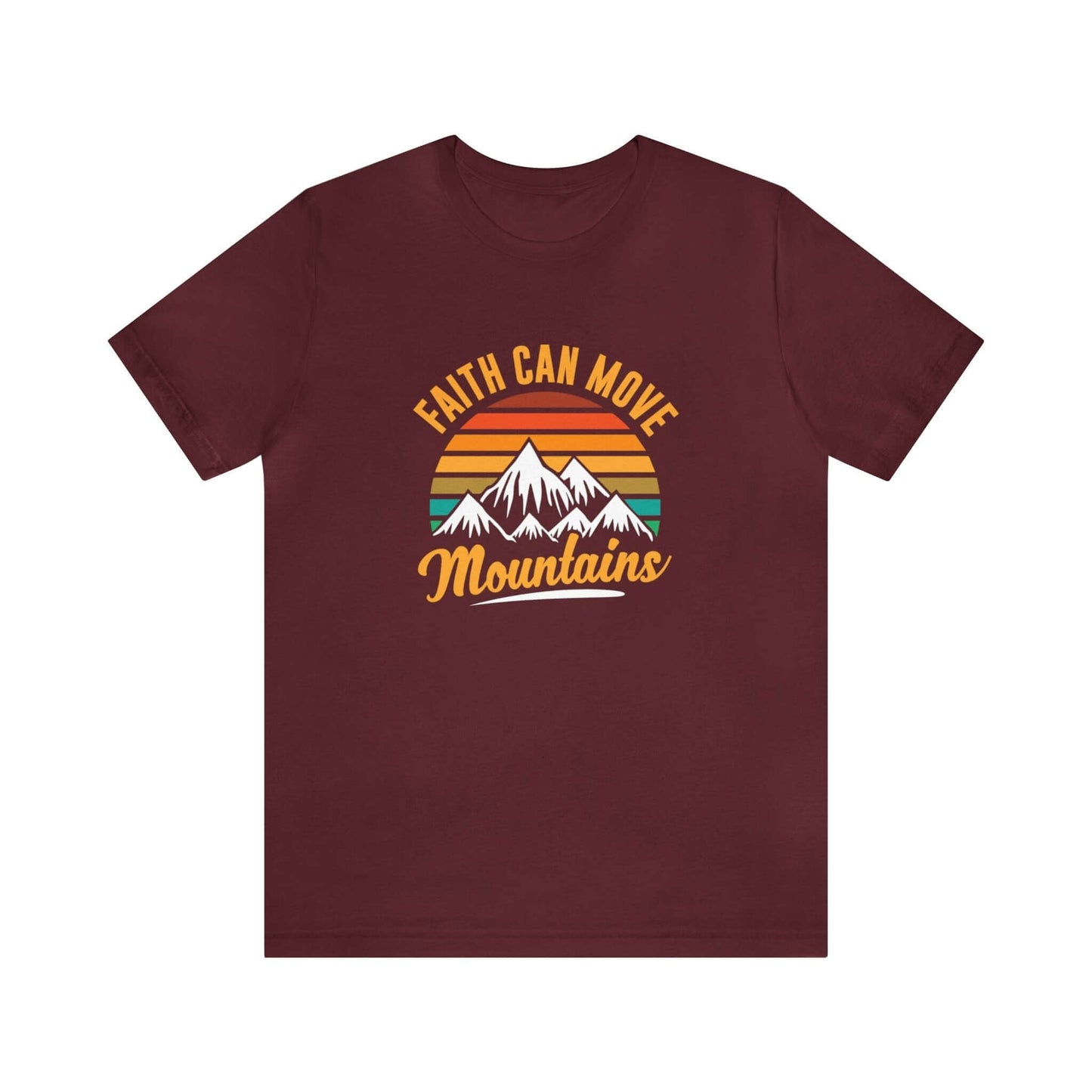 Faith Can Move Mountains Unisex Tee - RC’nSONS