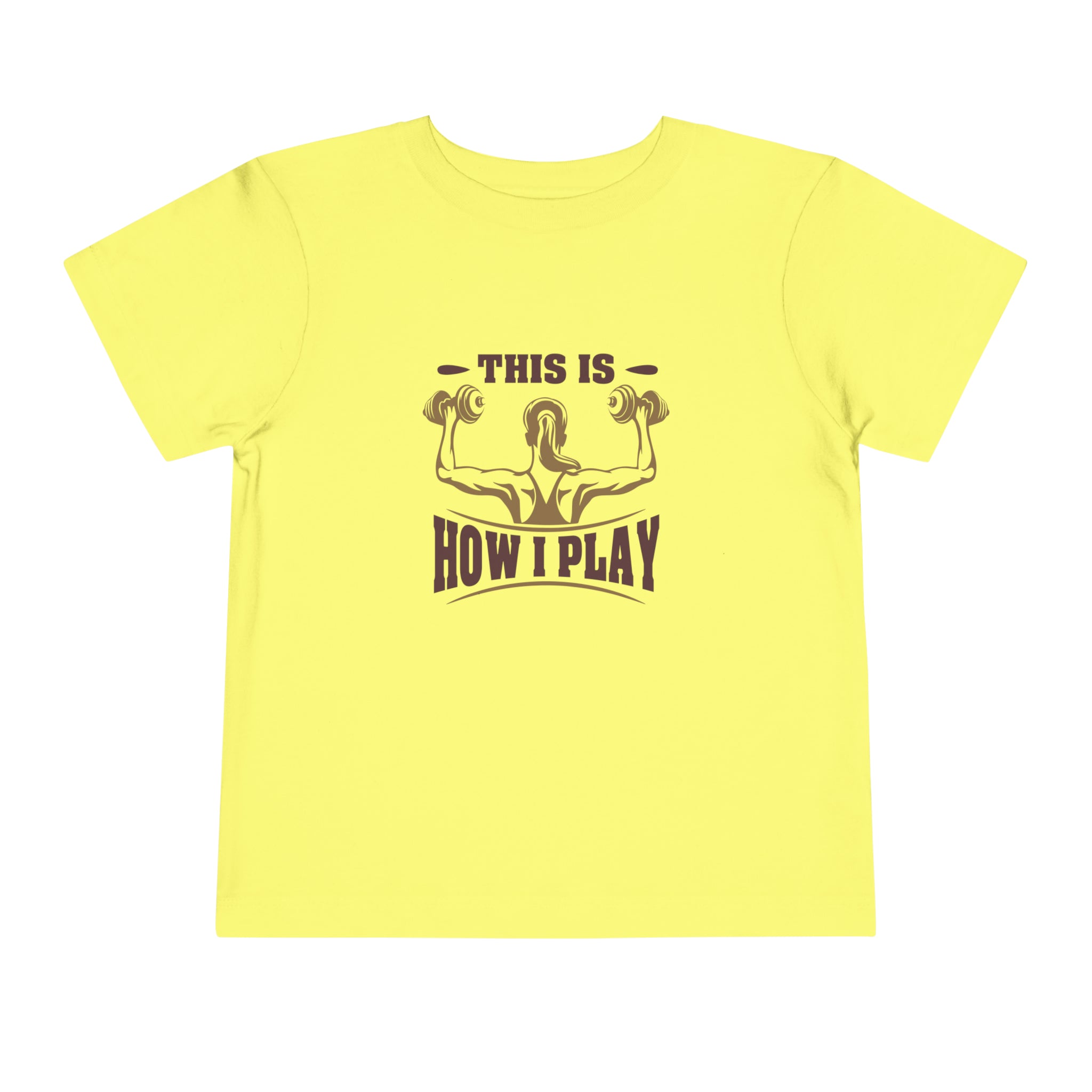 C'est comme ça que je joue au t-shirt pour tout-petits 