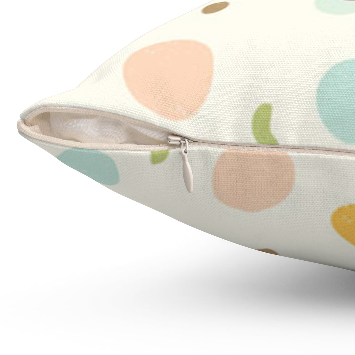 Spun Polyester Square Pillow