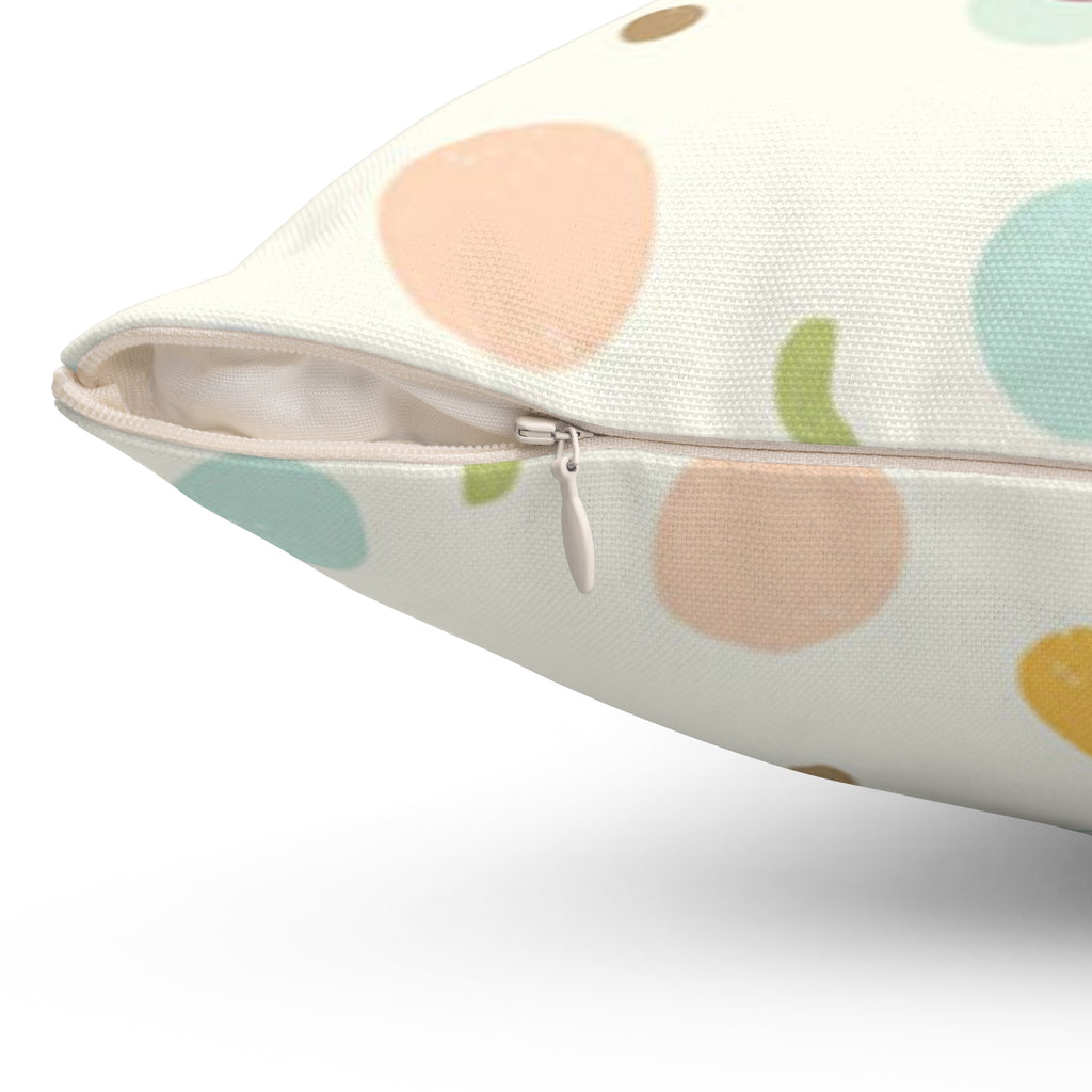 Spun Polyester Square Pillow