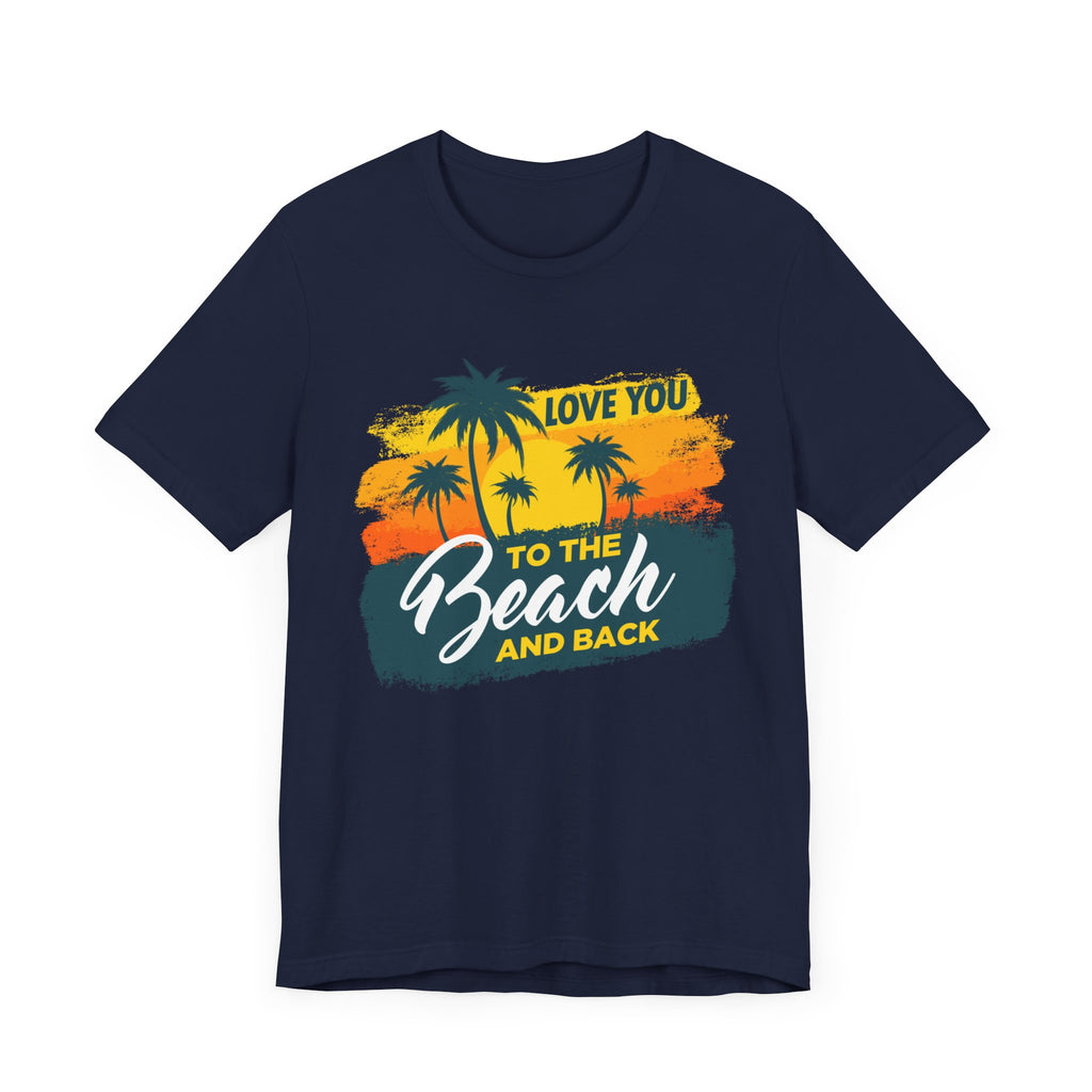 Je t’aime à la plage Tee unisexe 