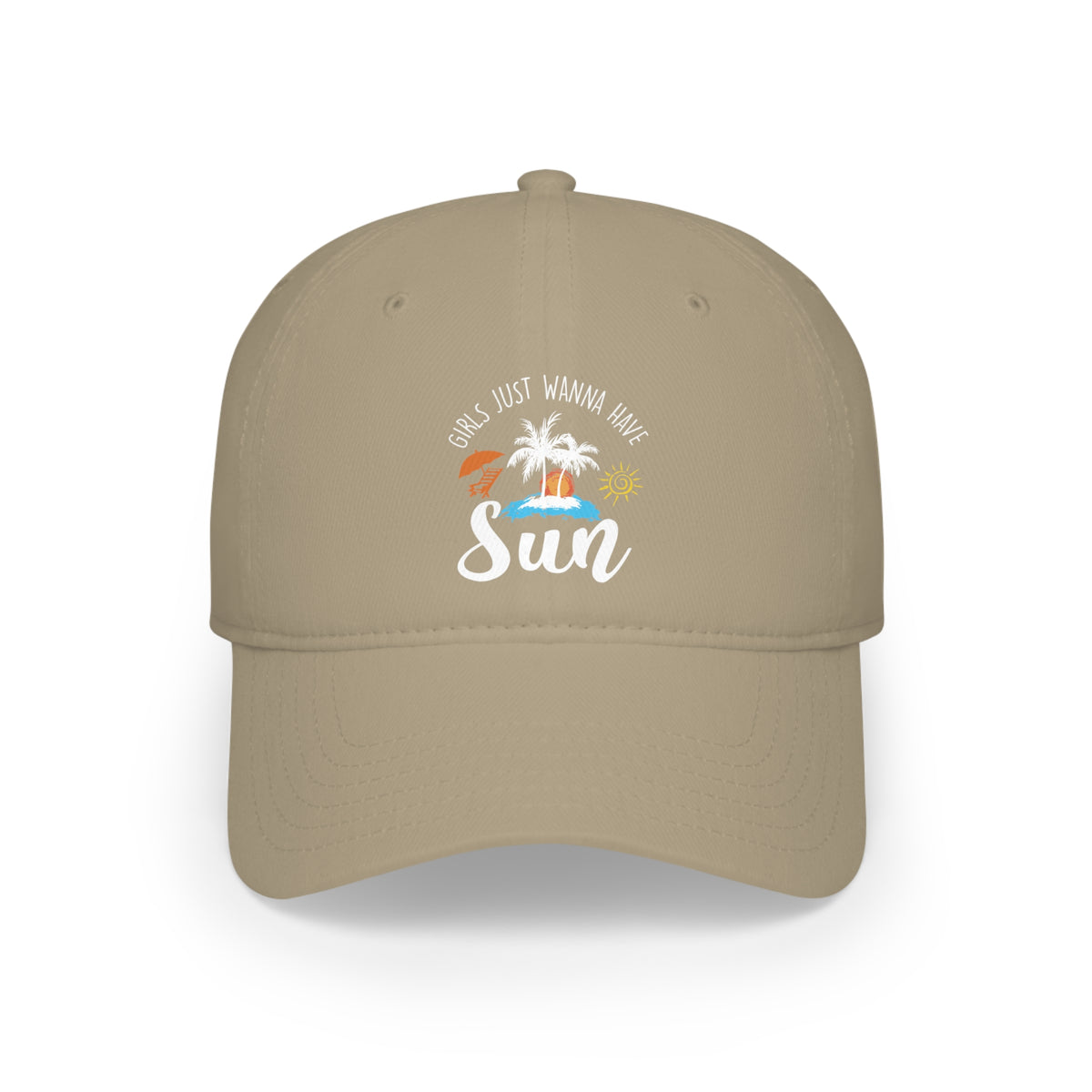 Girls Just Wanna Have Sun Cap