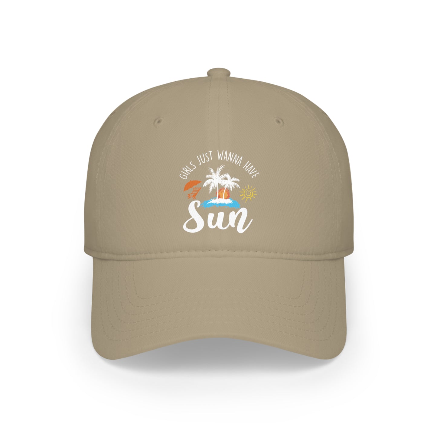 Girls Just Wanna Have Sun Cap