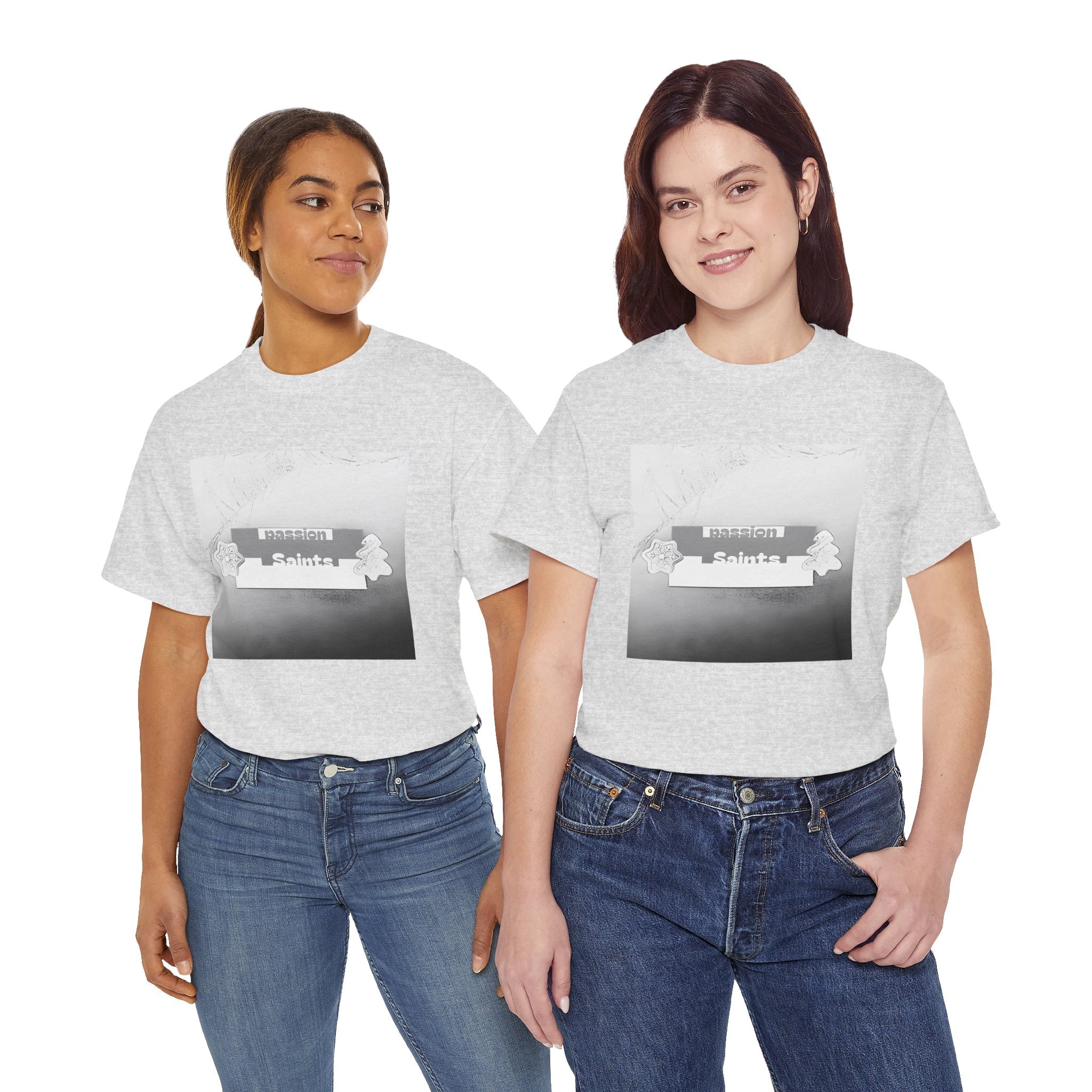 Passion Saints  Cotton Tee ( faded)