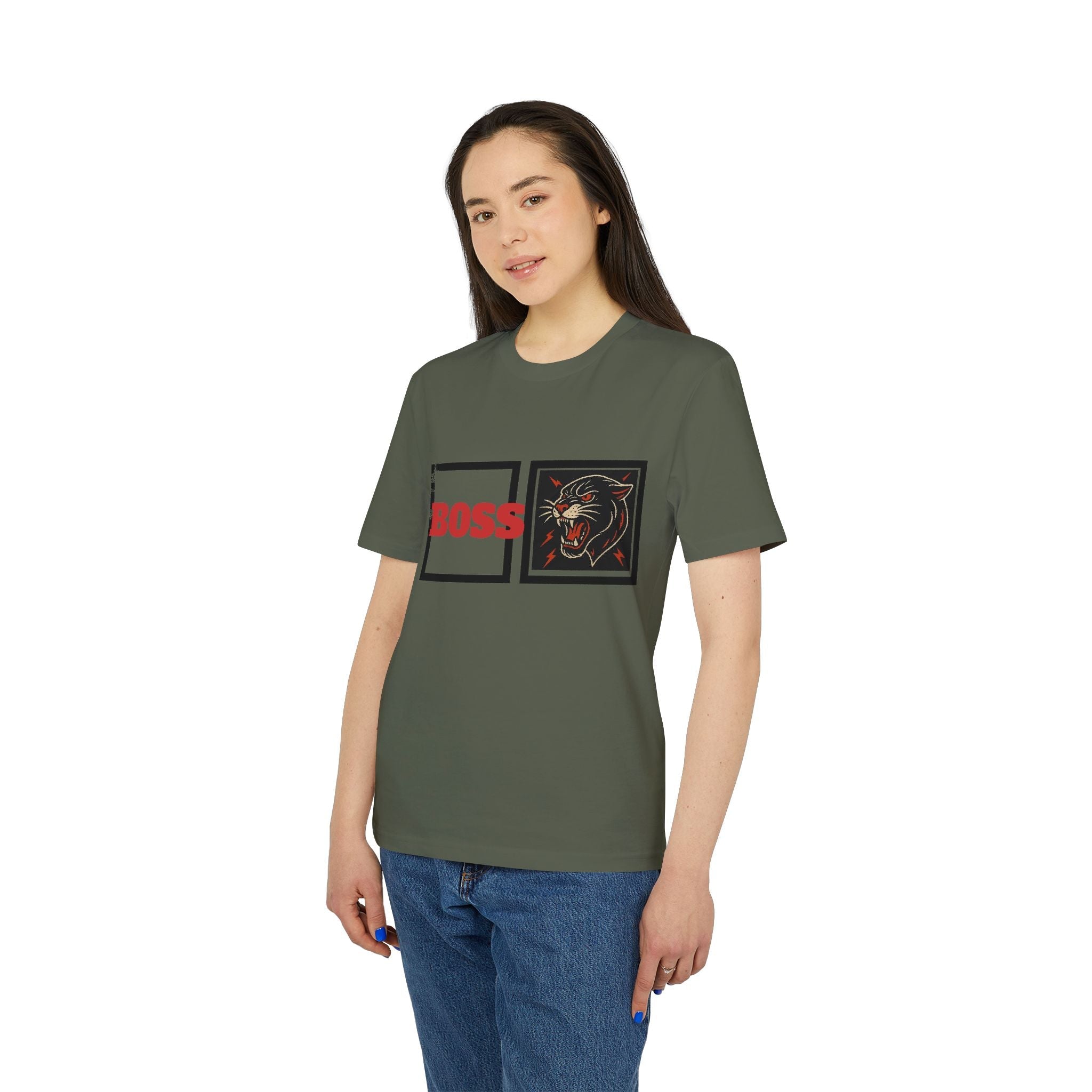 Boss Panther Unisex T-Shirt, Motivational Tee, Casual Outfit, Gift for Creators, Streetwear Style, Everyday Fashion Printify