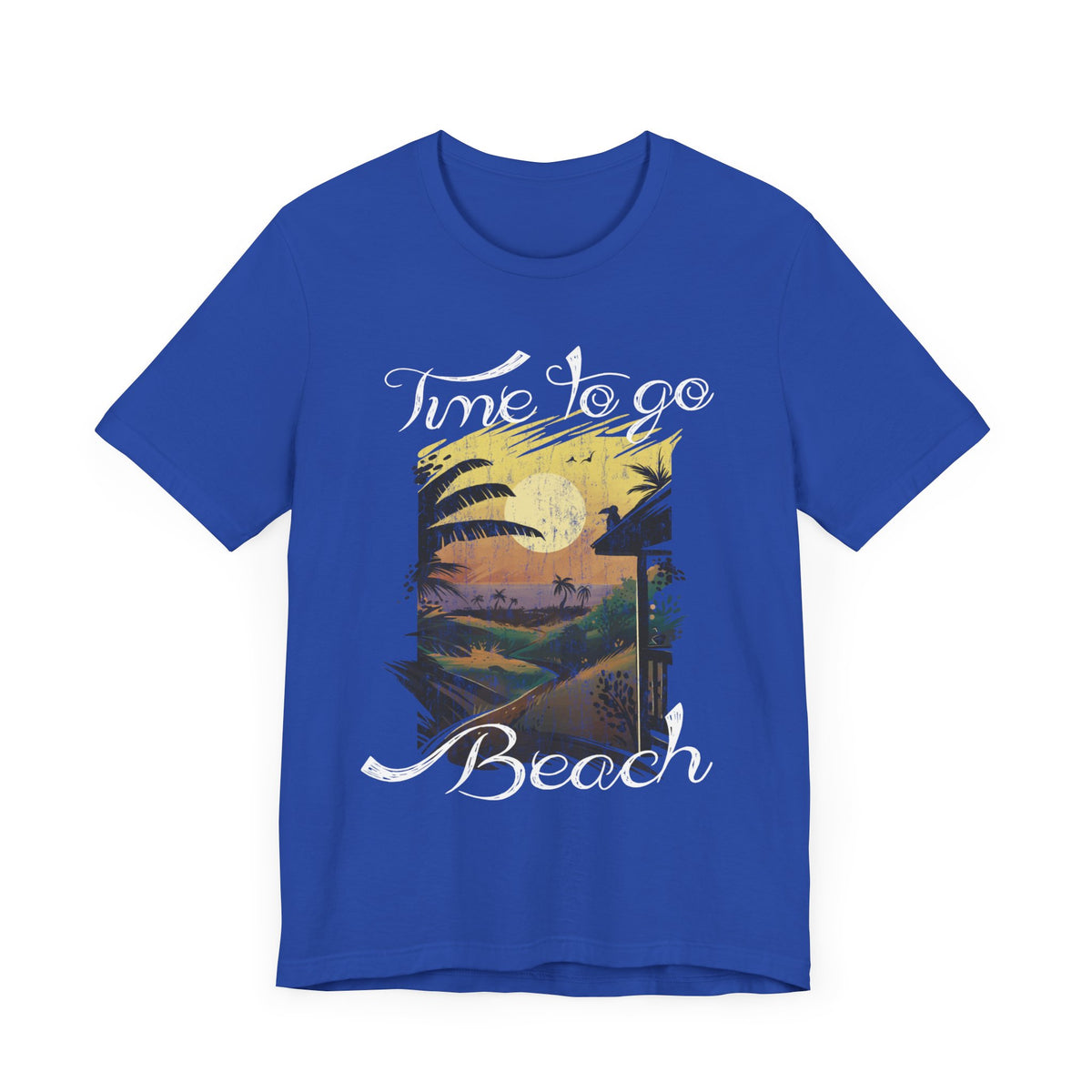 Il est temps d’aller à la plage Tee-shirt unisexe 