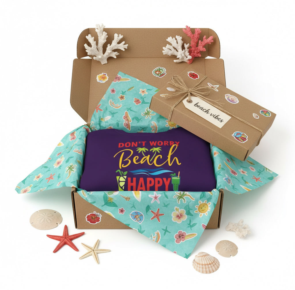 Don't Worry Beach Happy Unisex Sweatshirt - RC’nSONS