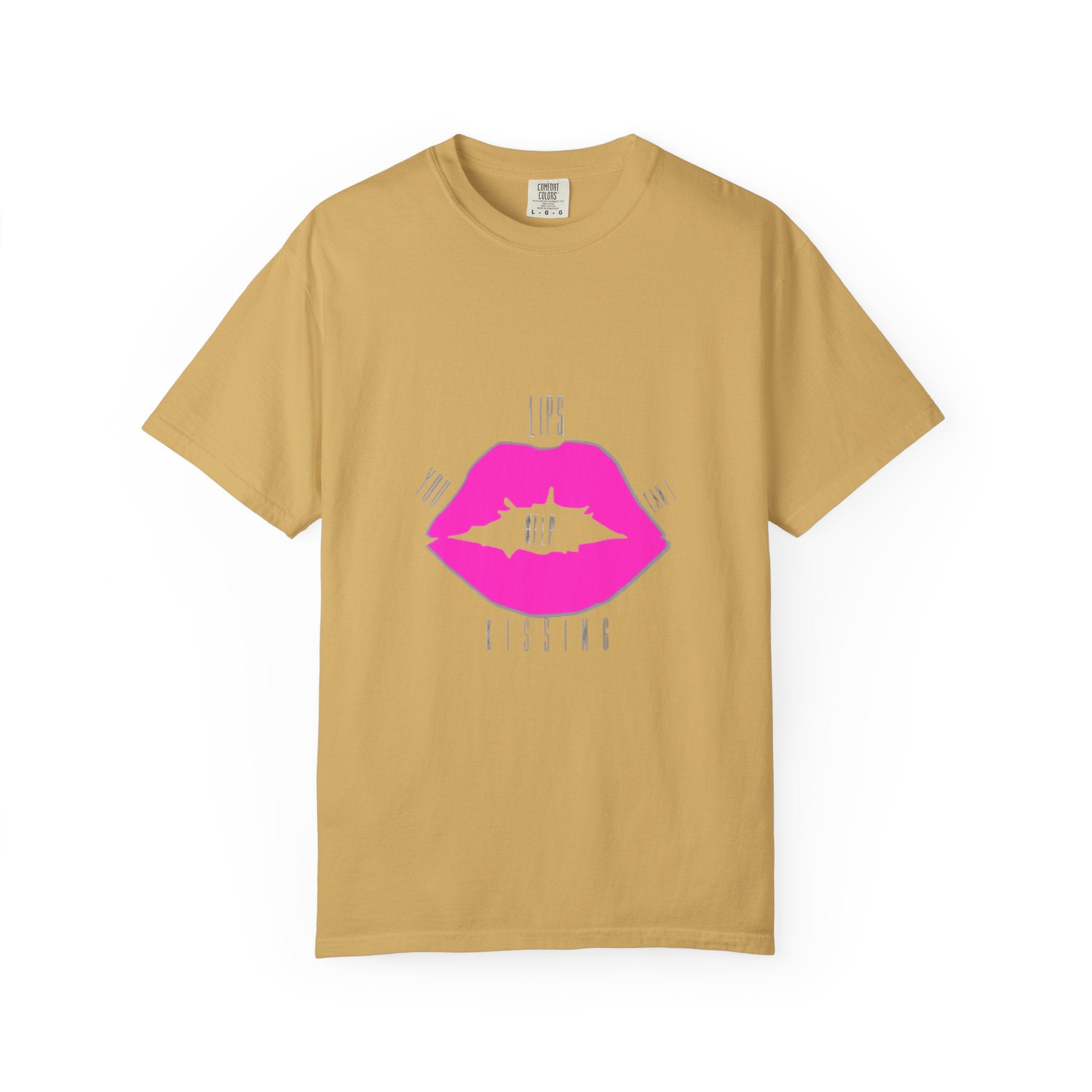 Kiss Mark Graphic Tee, Trendy Unisex T-shirt for Casual Wear, Perfect for Birthdays, Valentine’s Day, or Fun Gatherings, Statement Shirt Printify