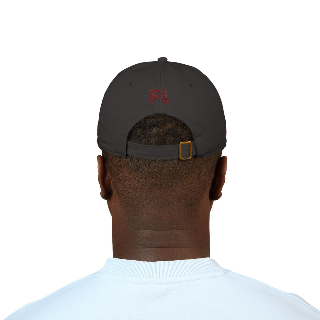 Organic Embroidered Baseball Cap for Nature Lovers, Eco-Friendly Gift, Trendy Outdoor Accessory, Casual Style, Birthday Present