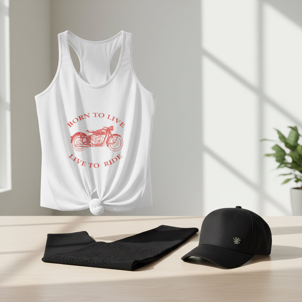 Women's Ideal Racerback Tank-Born
