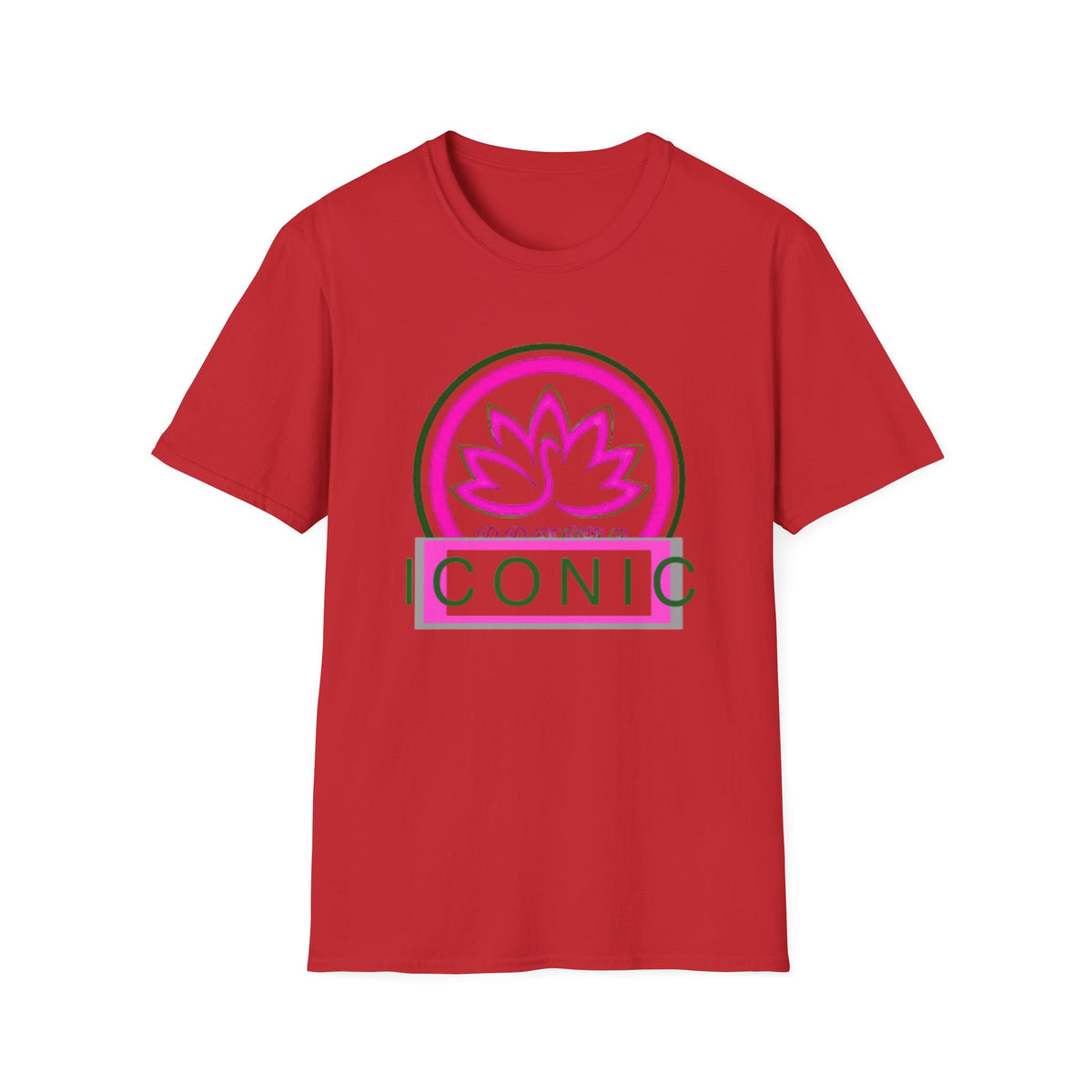 Iconic Lotus Graphic Unisex Softstyle T-Shirt