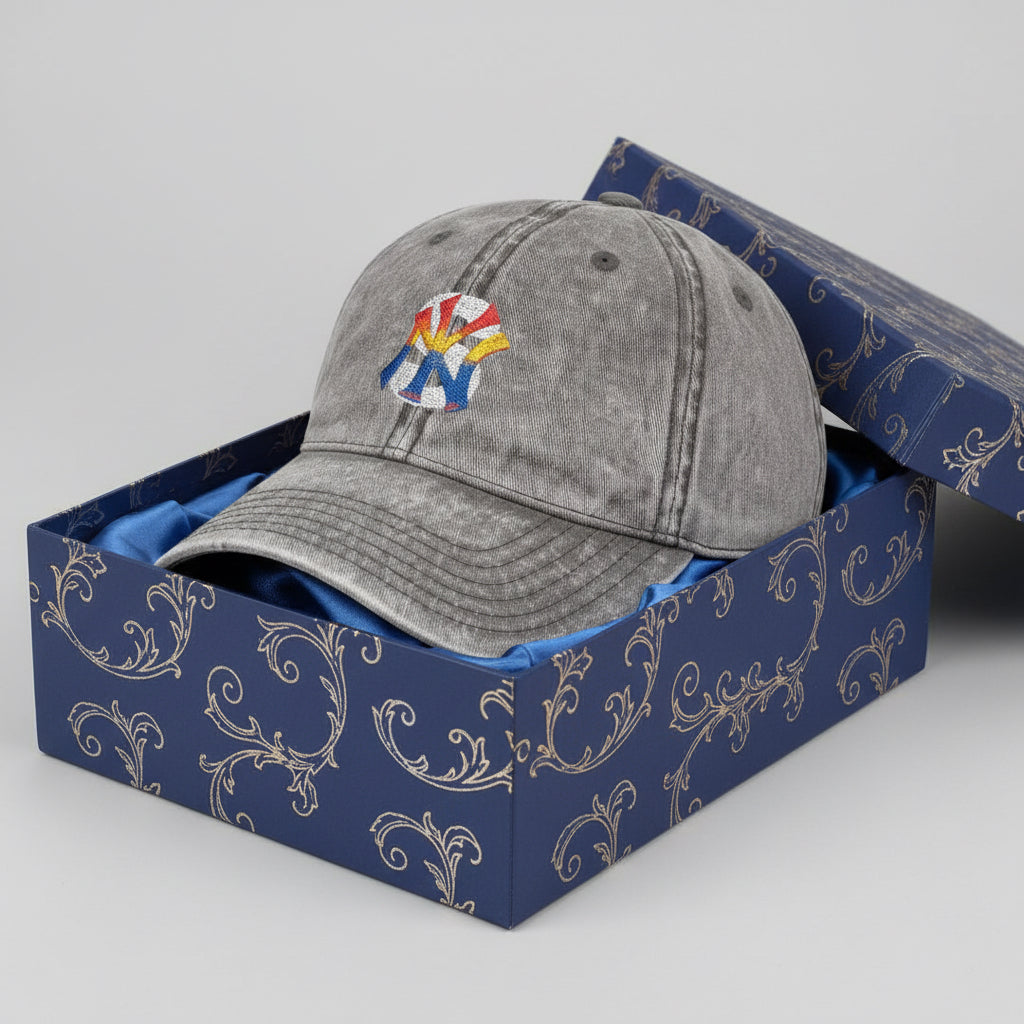 Vintage Embroidered Cap - Retro Style Hat, Gift for Him/Her, Summer Outing Essential, Casual Fashion Accessory, Unique Birthday Gift Printify