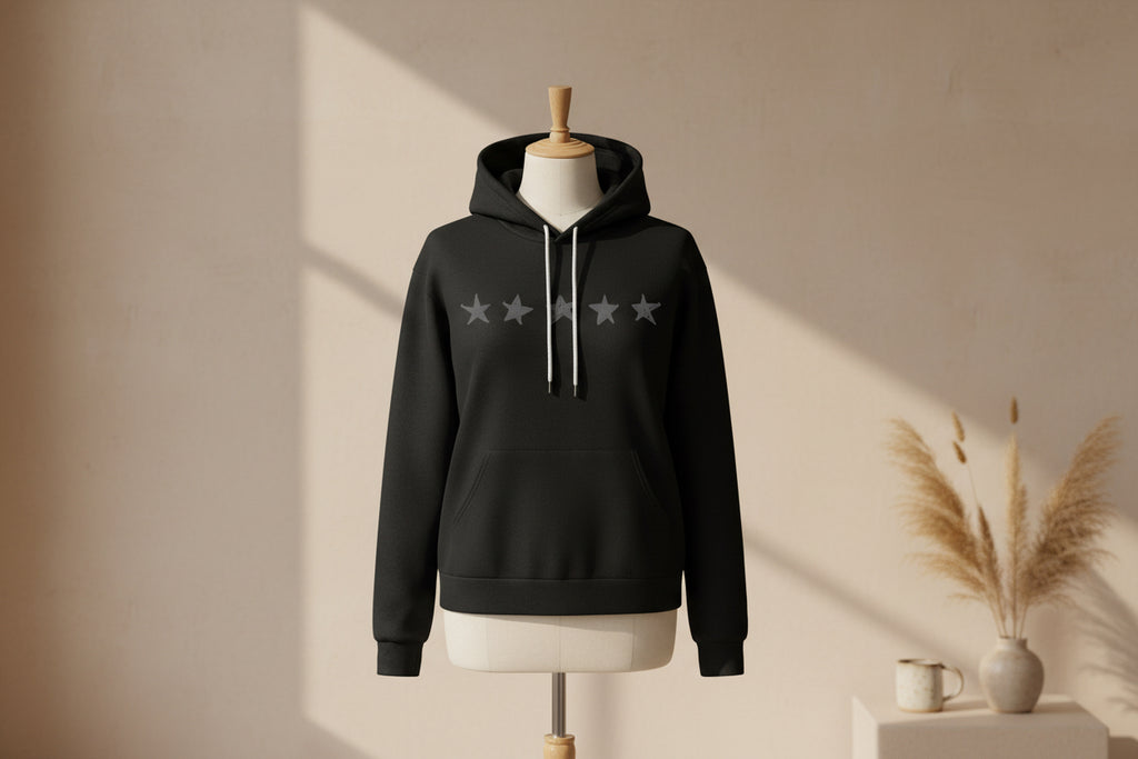 Sterne ( Stars) Sponge  Pullover Hoodie