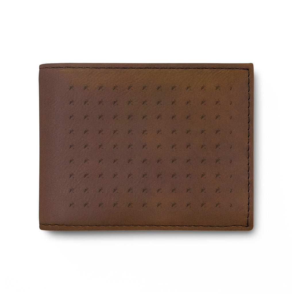 Bi-Fold Wallet — Slim Leather Card Wallet with Flip Pocket