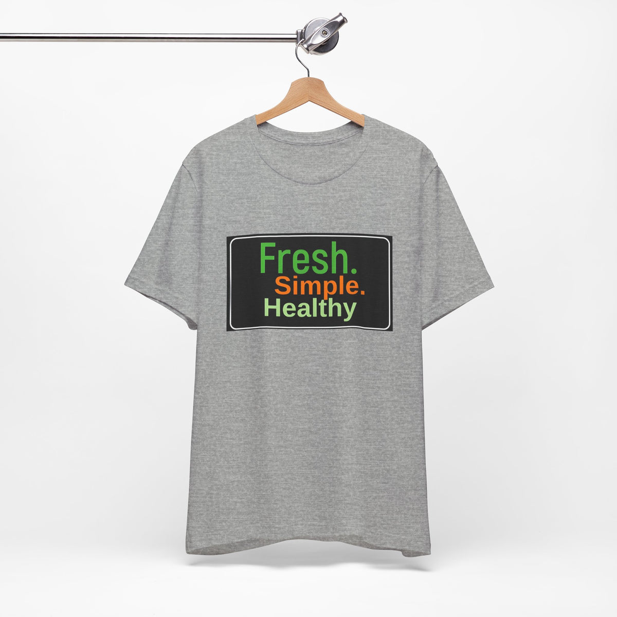 Unisex Fresh Simple Short Sleeve Tee