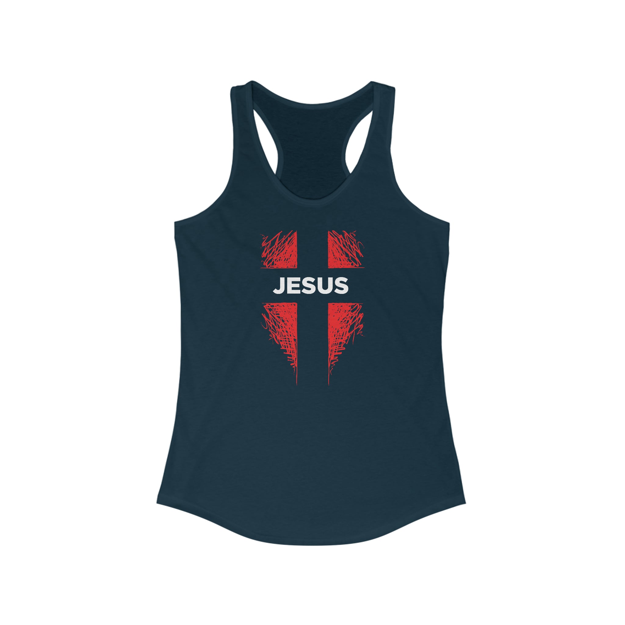 Women's Ideal Racerback Tank-Jesus