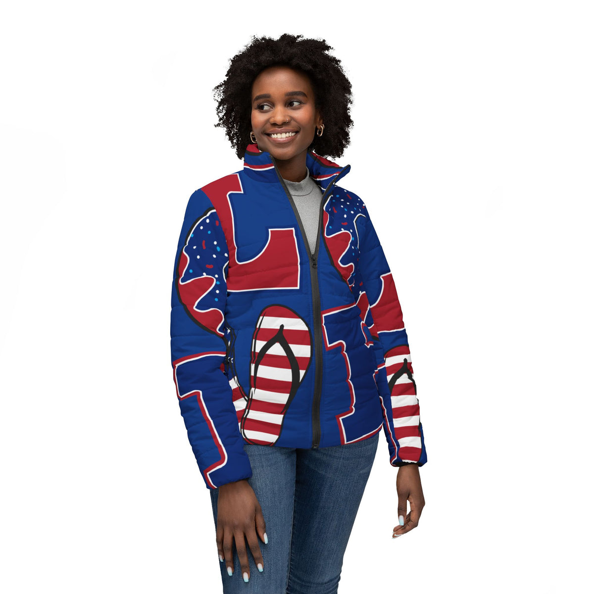 Love Women's Puffer Jacket