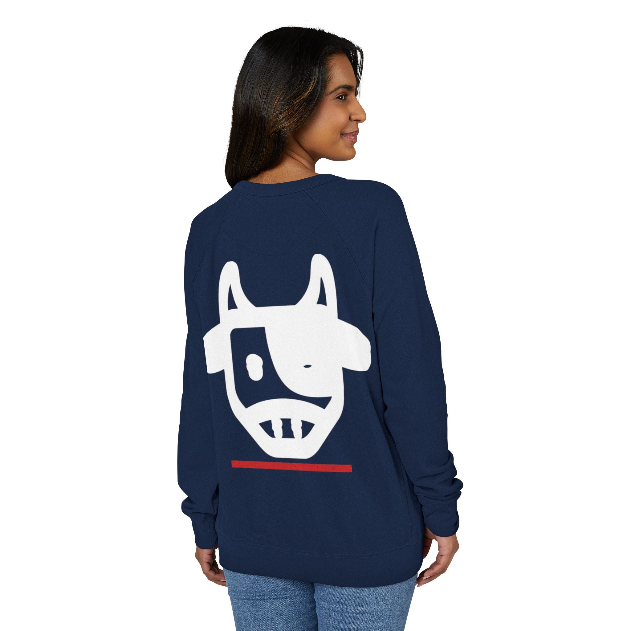 Raglan Crewneck Sweatshirt - Elegante Design Printify
