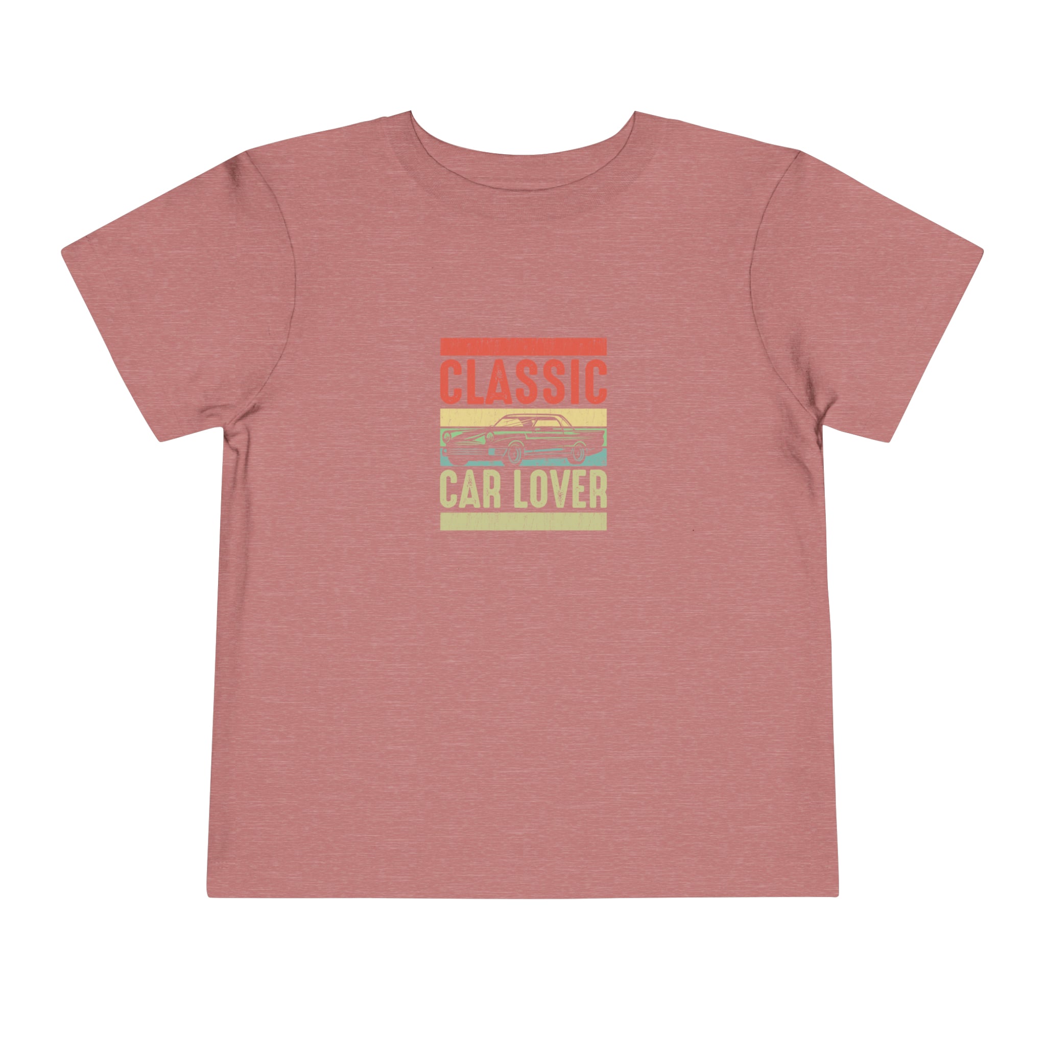 T-shirt pour tout-petits amoureux des voitures classiques 