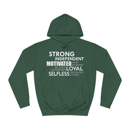 Strong Independent Motivated Unisex Hoodie