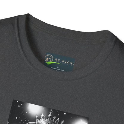 Mystic Owl Graphic T-Shirt | Unisex Softstyle Tee for Nature Lovers