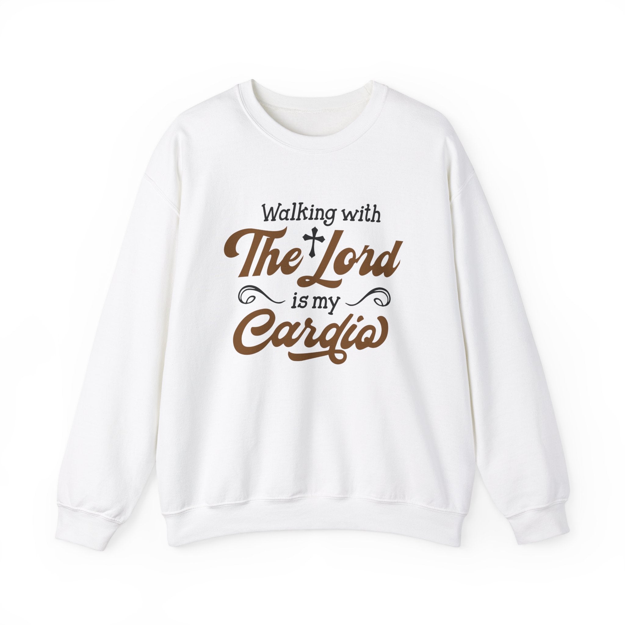 Marcher avec le Seigneur est un sweat-shirt unisexe cardial 