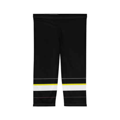 Striped Capri Leggings