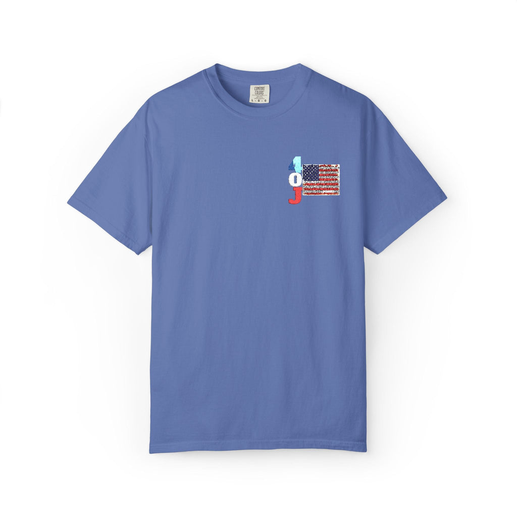 4th of July Garment-Dyed T-shirt Printify
