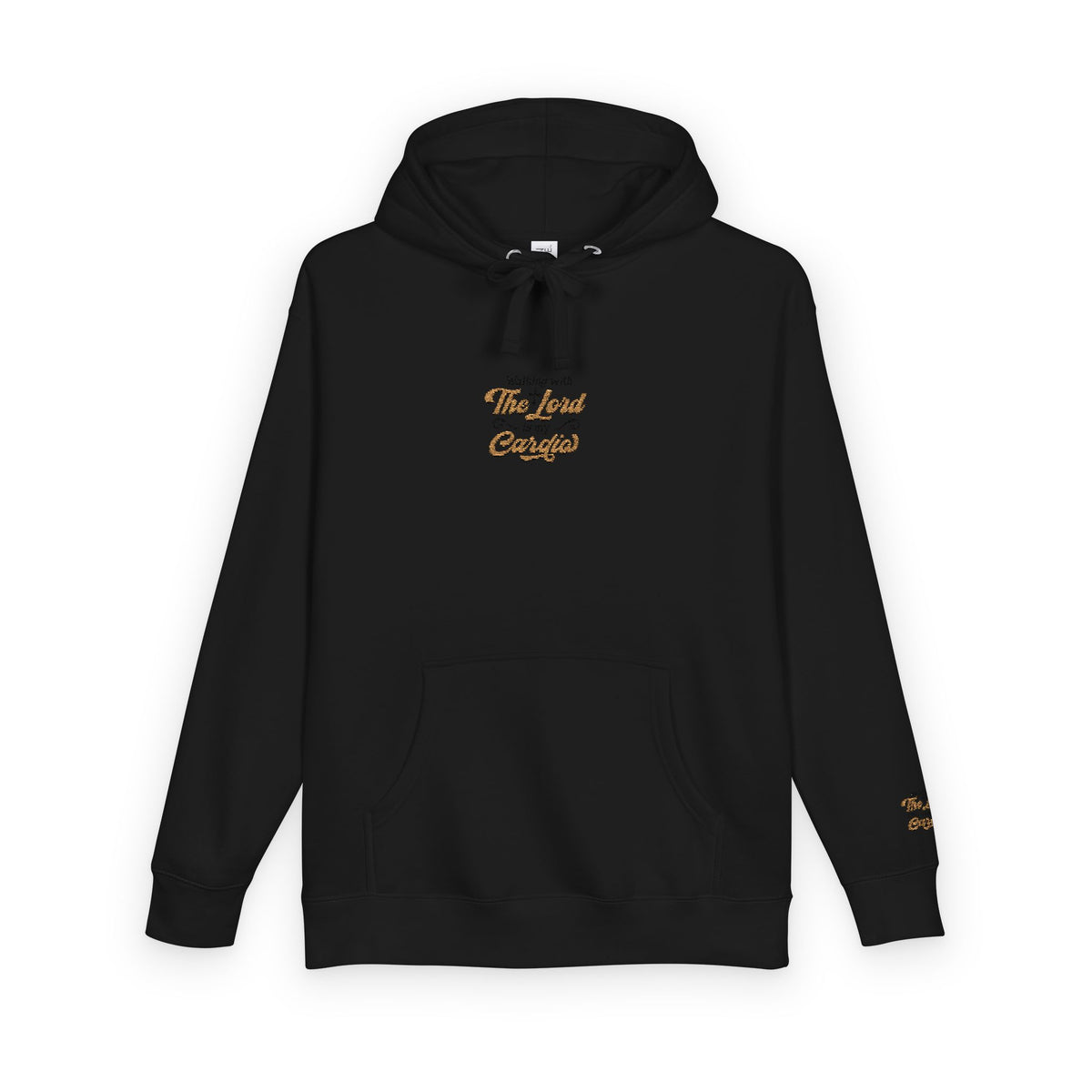 Religious Fleece Hoodie - Walking with the Lord