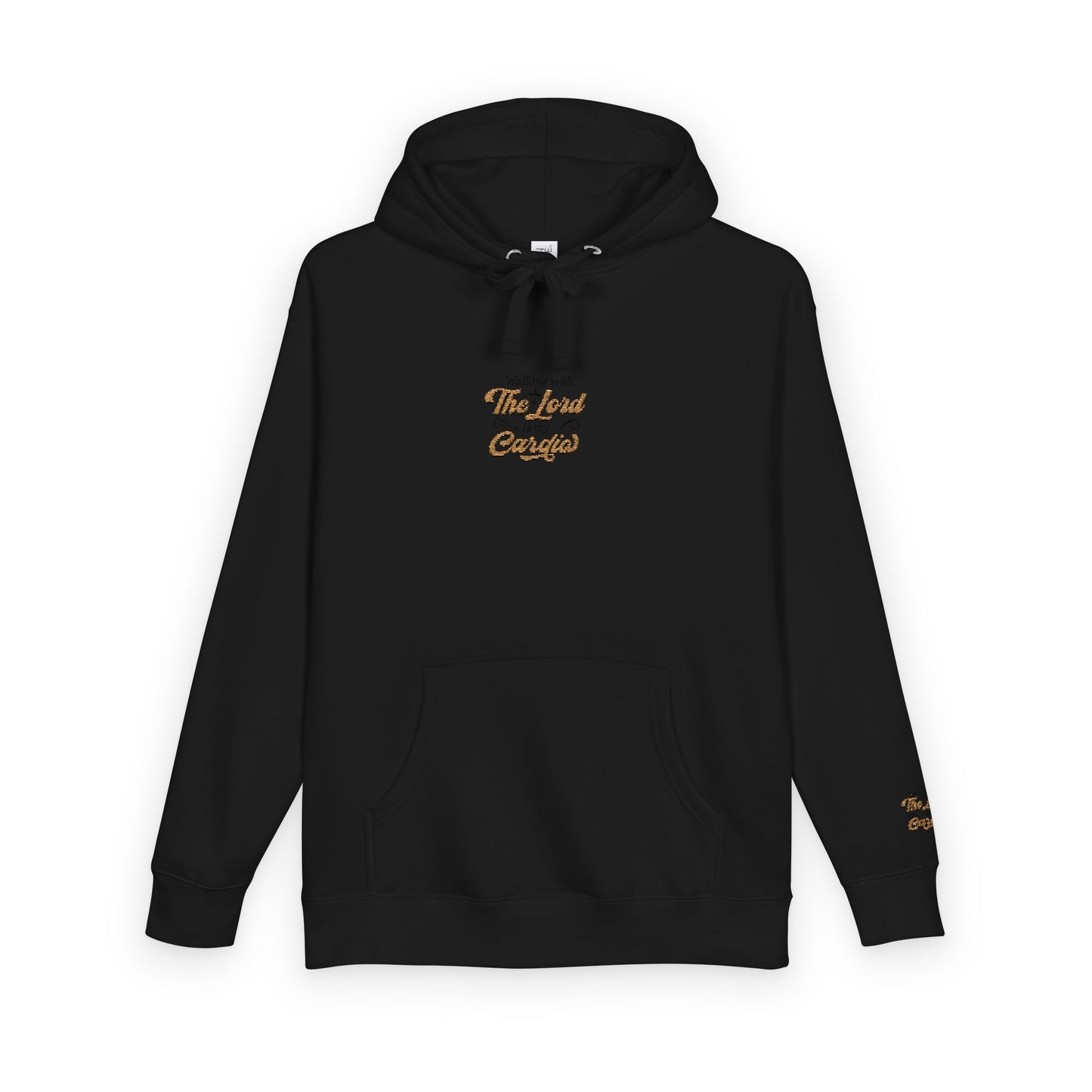 Religious Fleece Hoodie - Walking with the Lord