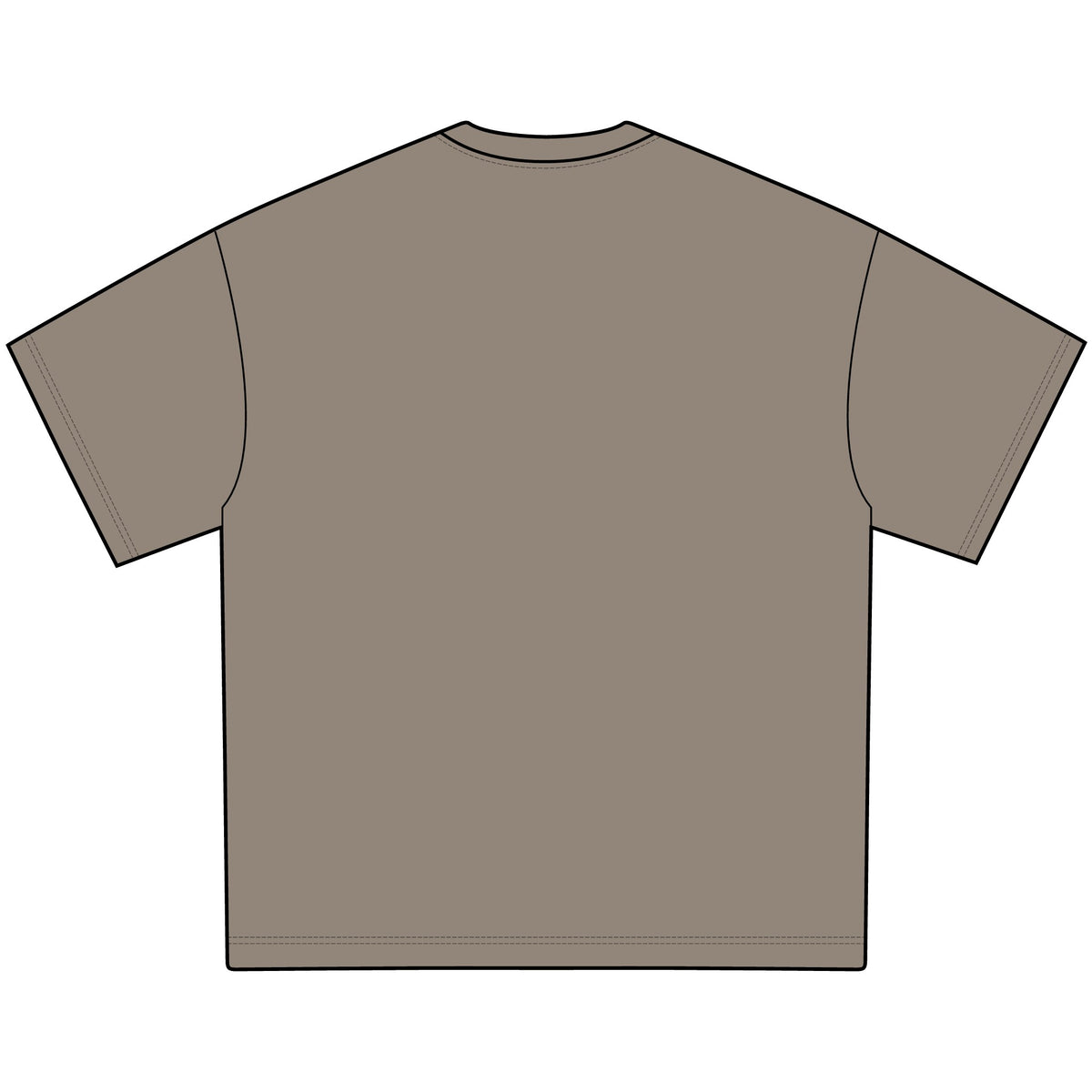 YNOT Washed  Oversize Tee