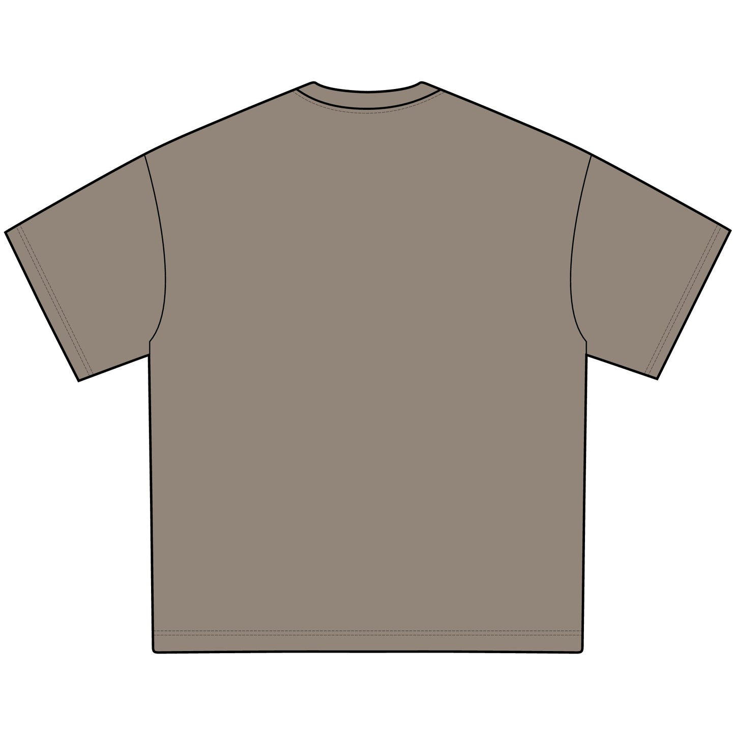 YNOT Washed  Oversize Tee