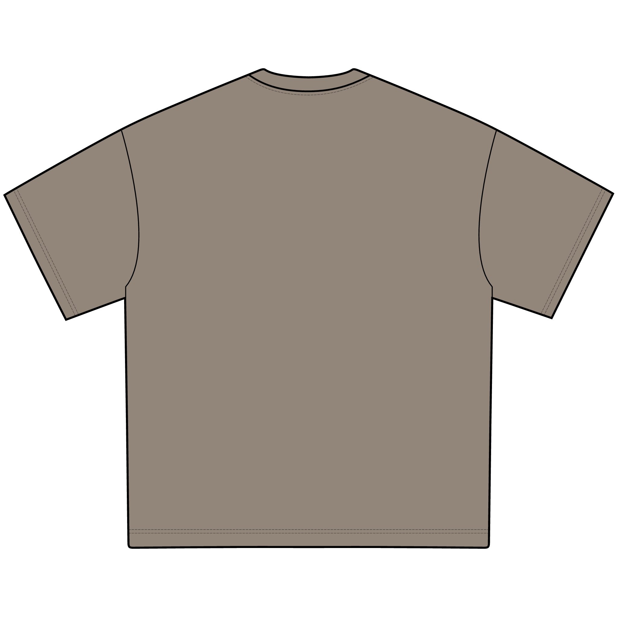YNOT Washed  Oversize Tee