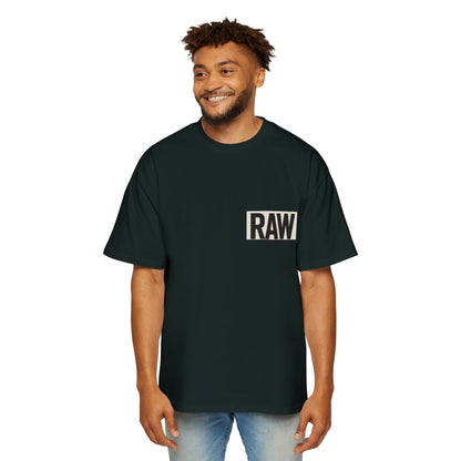 Men's Heavy Oversized Tee - Casual Streetwear, Summer Essential, Graphic T-Shirt, Gift for Him, Trending Fashion Printify