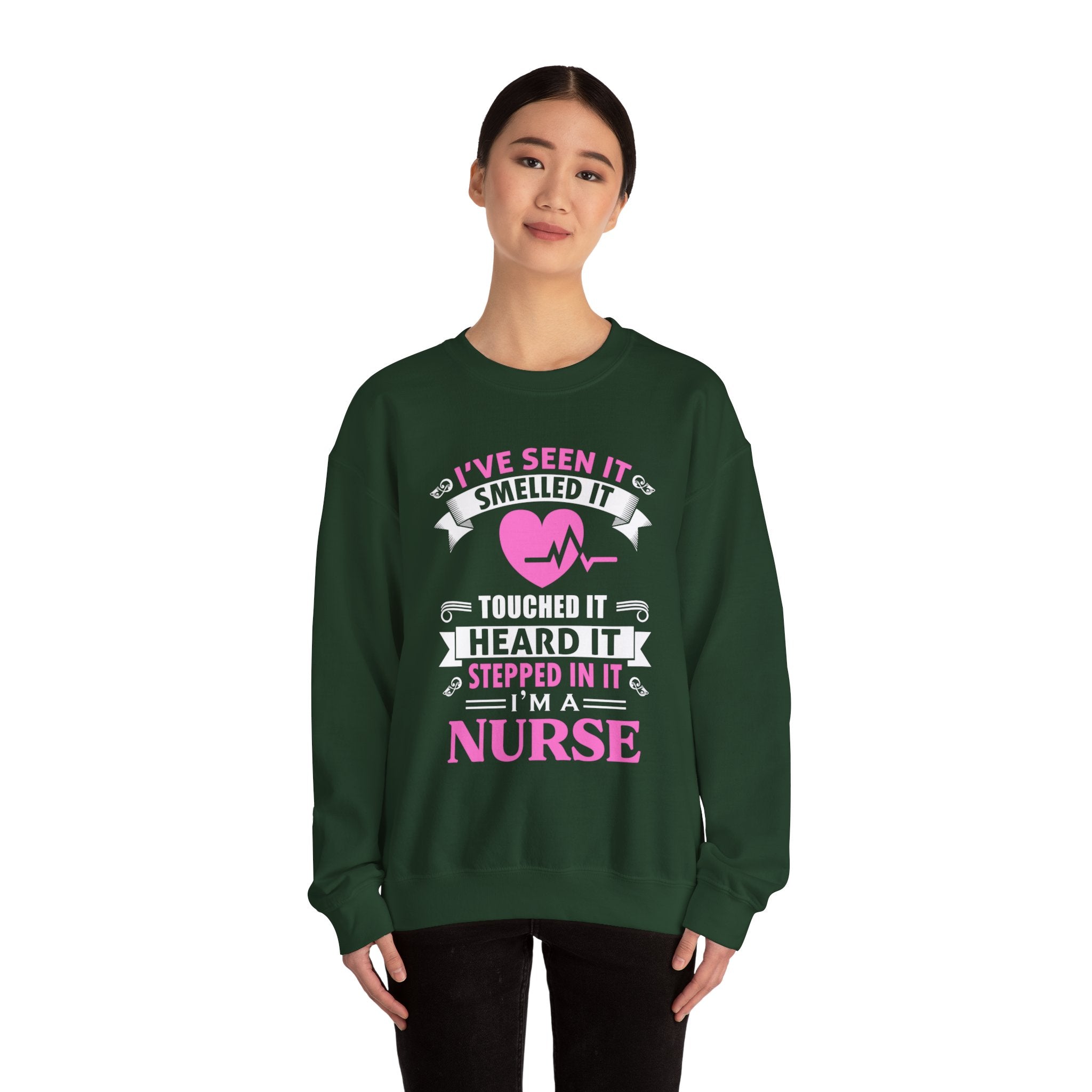 J’ai vu ça sentait ça touchait ce sweat-shirt unisexe 