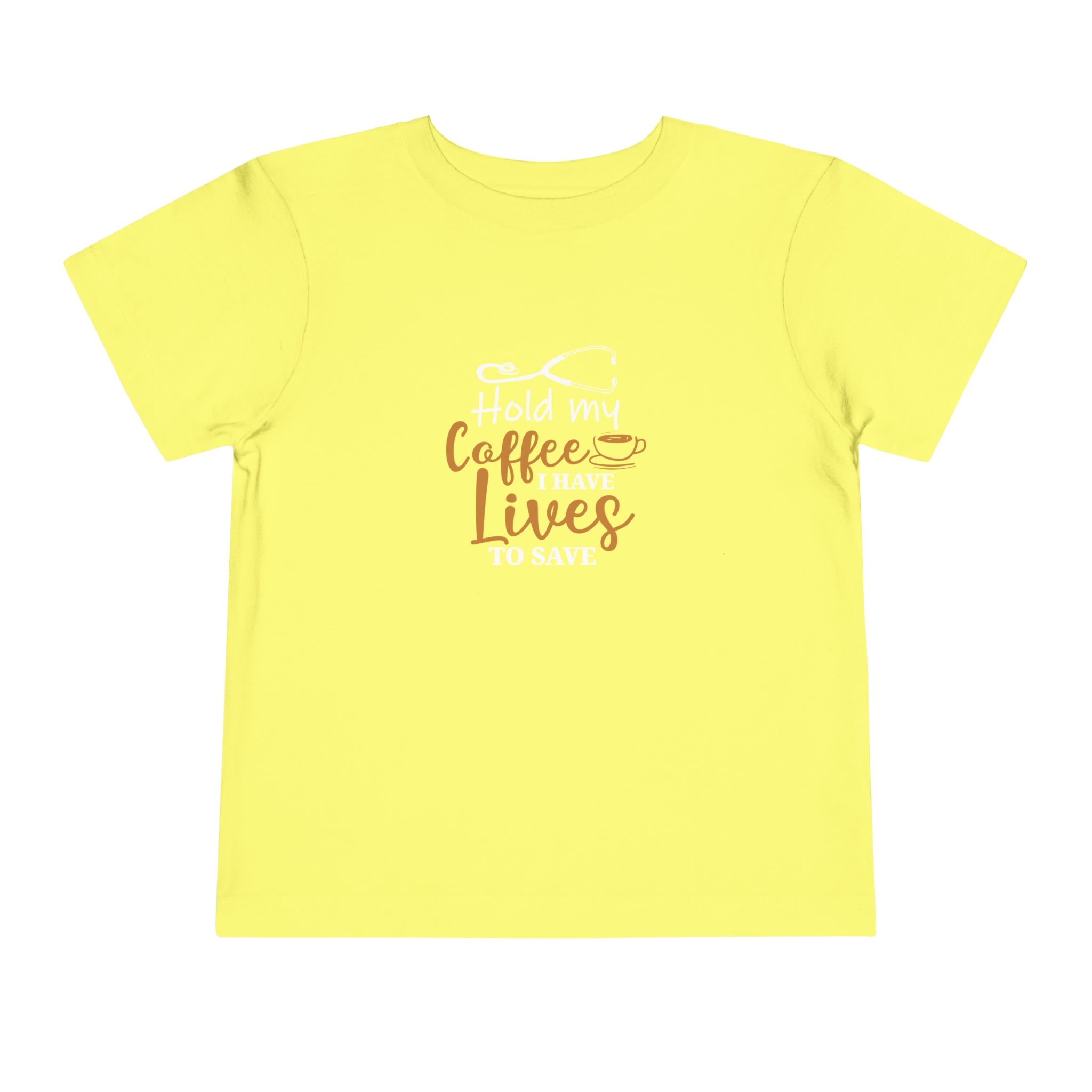 T-shirt pour tout-petits Hold My Coffee 