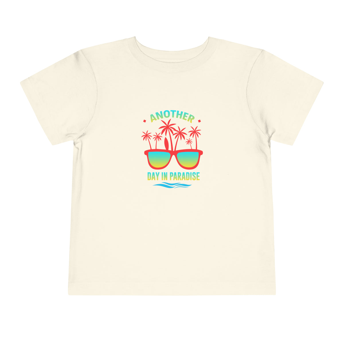 T-shirt pour tout-petits Un autre jour au paradis 