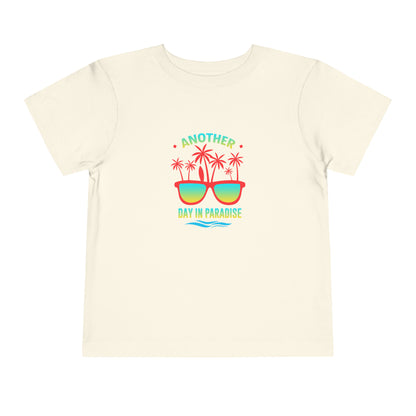 T-shirt pour tout-petits Un autre jour au paradis 