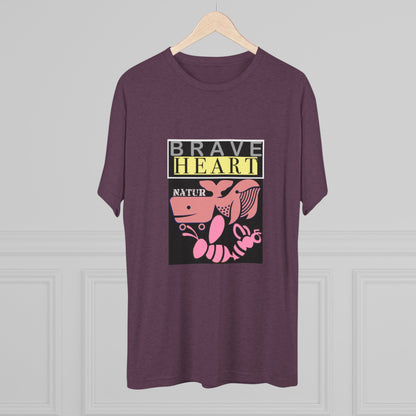 Brave Heart Tri-Blend Unisex T-Shirt