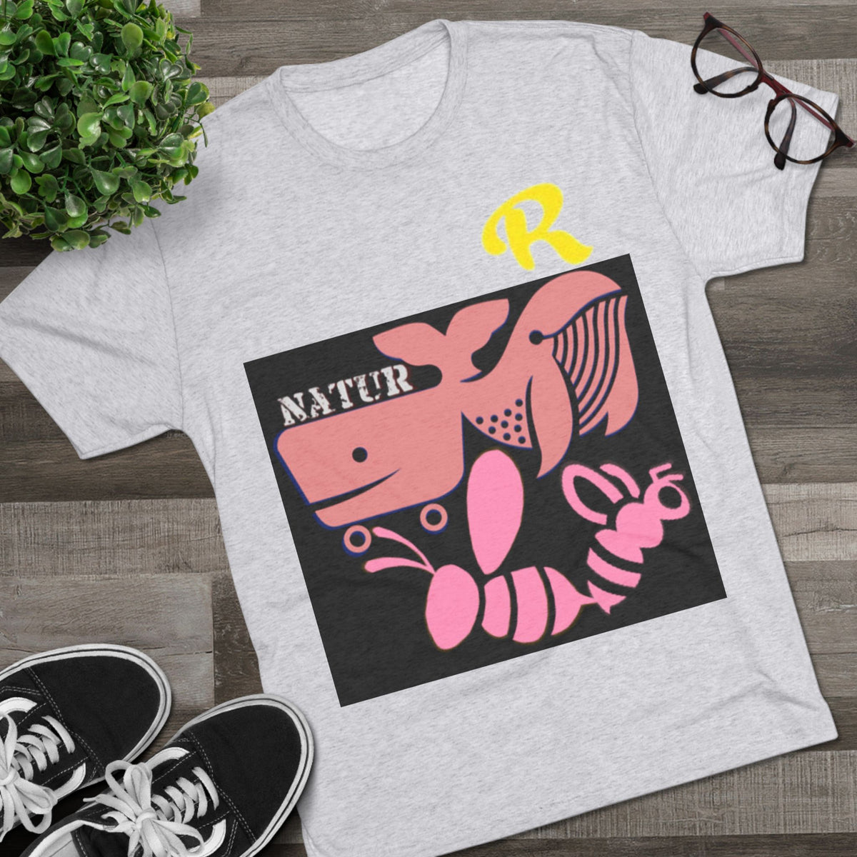 Unisex Tri-Blend Crew Tee - Honey Tee