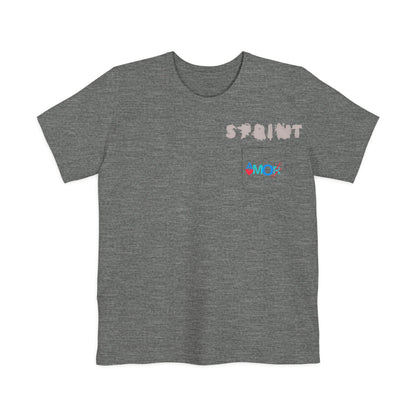Unisex Pocket T-shirt - Sprint Amorx Design