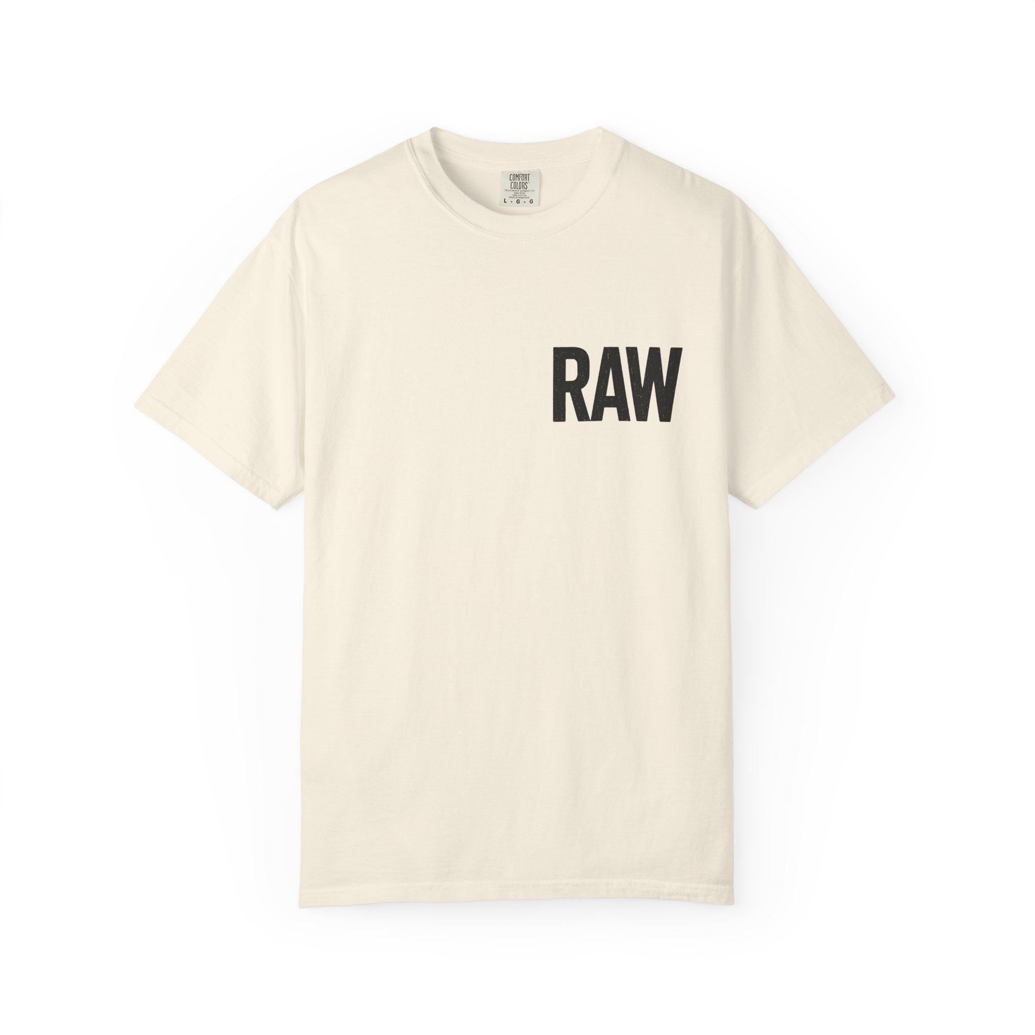 Garment-Dyed T-shirt RAW Design Printify
