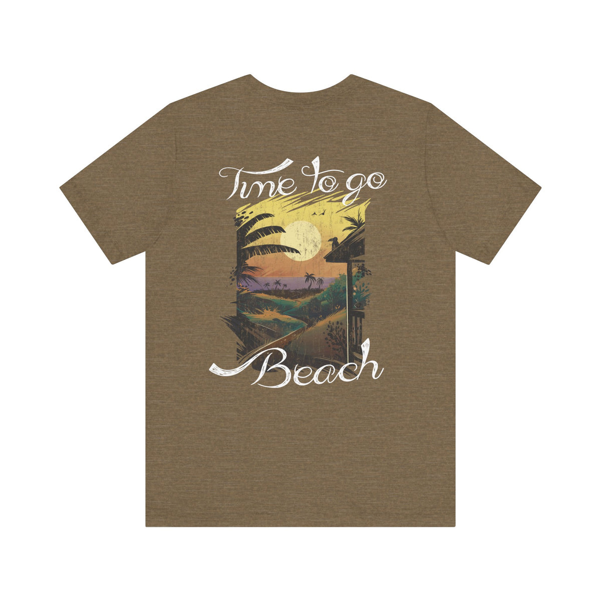 Il est temps d’aller à la plage Tee-shirt unisexe 