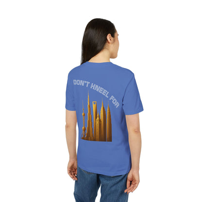 Urban Skyline Unisex T-Shirt, Creative Graphic Tee for Casual Wear, Gift for Architects, Tourists, Travel Lovers, Cityscape Apparel Printify