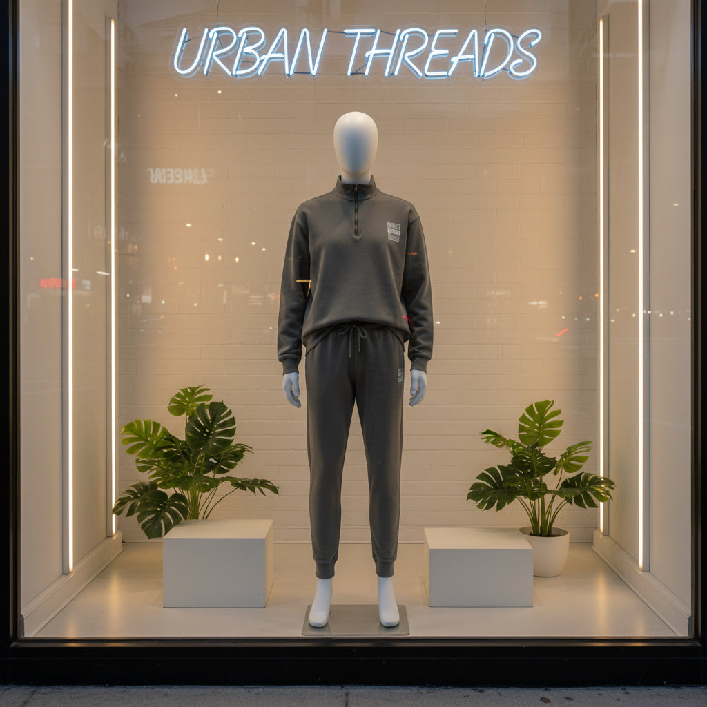 Blessed Quarter-Zip Sweatshirt — Inspirational Christian Pullover