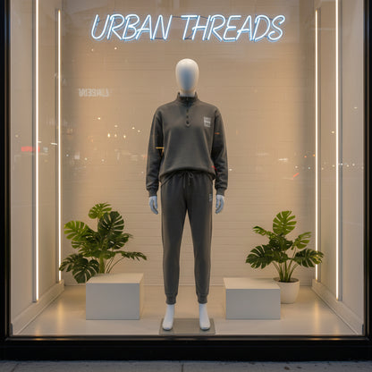 Blessed Quarter-Zip Sweatshirt — Inspirational Christian Pullover